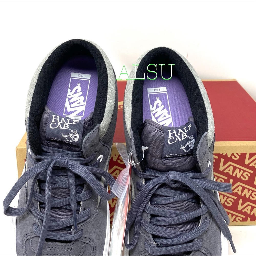 VANS Half Cab Pro Periscope Suede Grey Men Sneaker - Picture 8 of 10